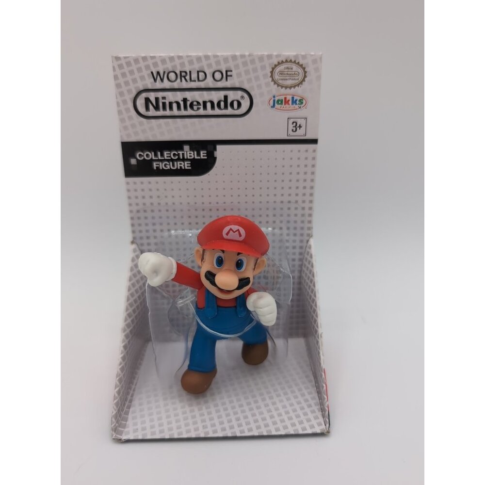 World of Nintendo Jakks Pacific 3" Mario 2016 New MIB Sealed Action Figure